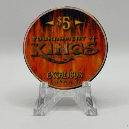 Excalibur Las Vegas Nevada 1999 'Ireland' LE $5 Casino Chip V4076