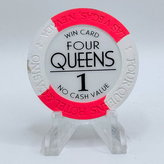 Four Queens Las Vegas Nevada 2001 $1 Win Cards Chips V6223
