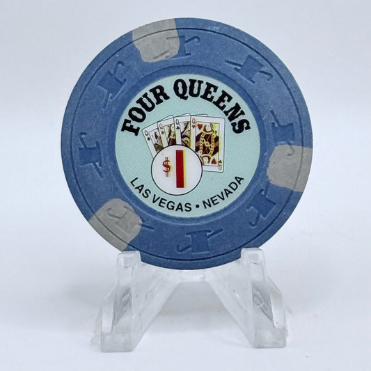 Four Queens Las Vegas Nevada 2001 LE $1 Casino Chip V8523