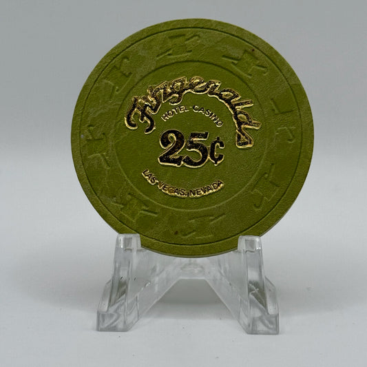 Fitzgeralds (Fitz) Las Vegas Nevada $0.25 Casino Chip N6106