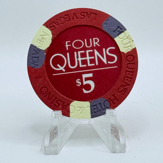 Four Queens Las Vegas Nevada 2001 $5 Casino Chip V6293