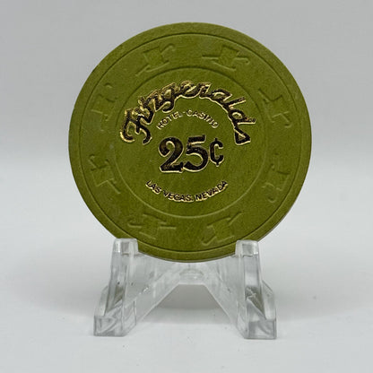 Fitzgeralds (Fitz) Las Vegas Nevada $0.25 Casino Chip N6106
