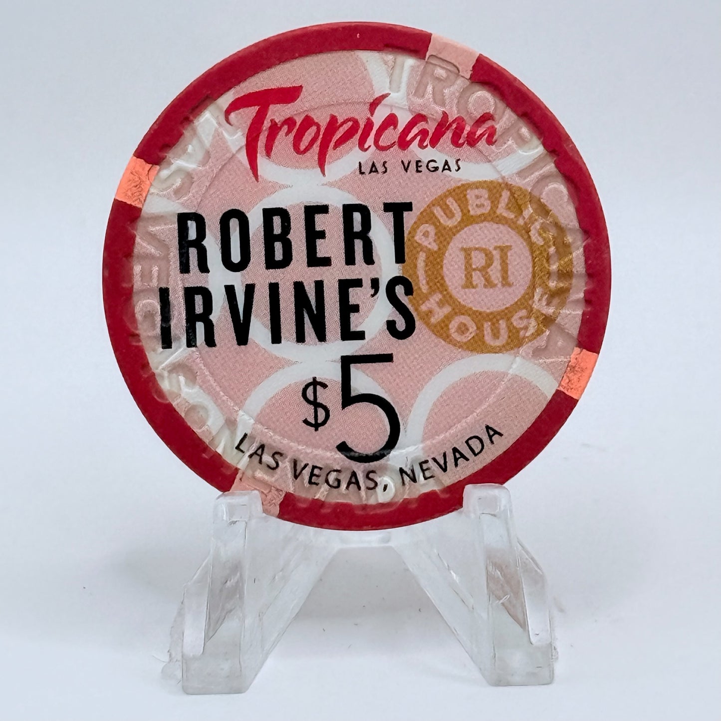 Tropicana Las Vegas Nevada 'Robert Irvine's Public House' LE $5 Casino Chip