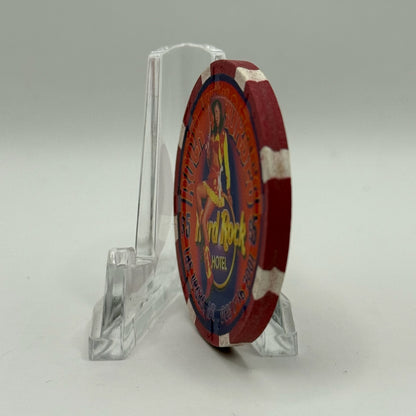 Hard Rock - Las Vegas Las Vegas Nevada 2001 'Rock-n Horses' LE $5 Casino Chip V8685