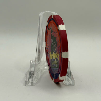 Hard Rock - Las Vegas Las Vegas Nevada 2002 'Rock-n Horses' Series 3 LE $5 Casino Chip E0778