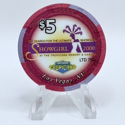 Tropicana Las Vegas Nevada 2000 'Emma' Series 50 LE $5 Casino Chip V5872