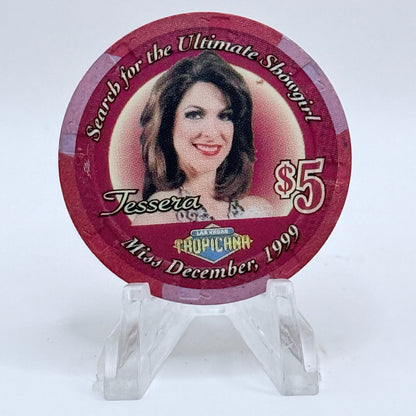 Tropicana Las Vegas Nevada 2000 'Jessera' Series 50 LE $5 Casino Chip V5865