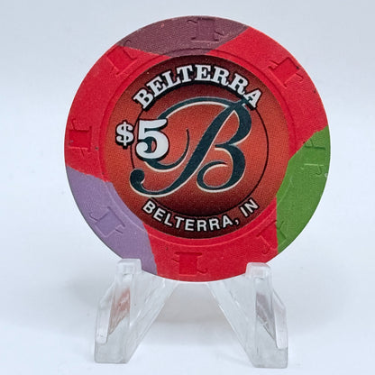 Belterra Belterra Indiana 2000 $5 Casino Chip