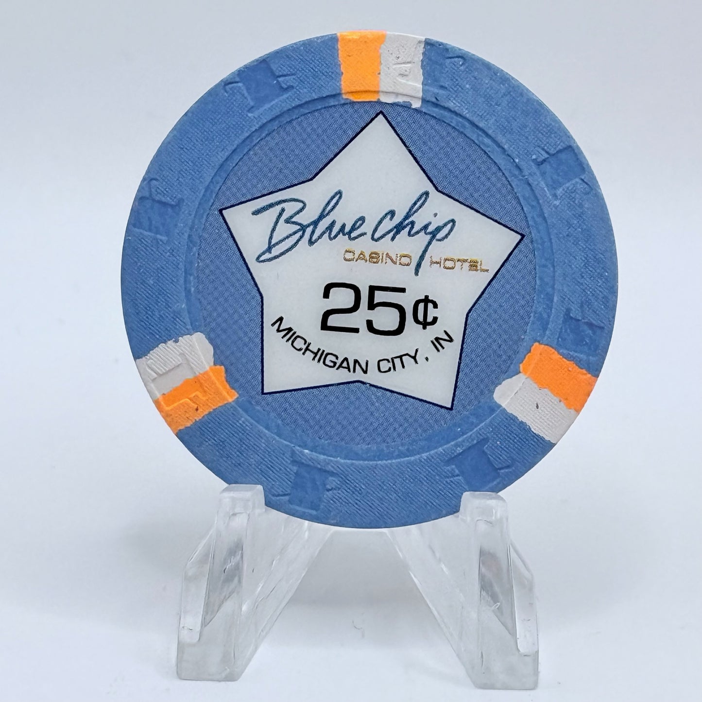 Blue Chip Casino Michigan City Indiana $0.25 Casino Chip
