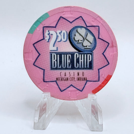 Blue Chip Casino Michigan City Indiana Series 1 $2.50 Casino Chip