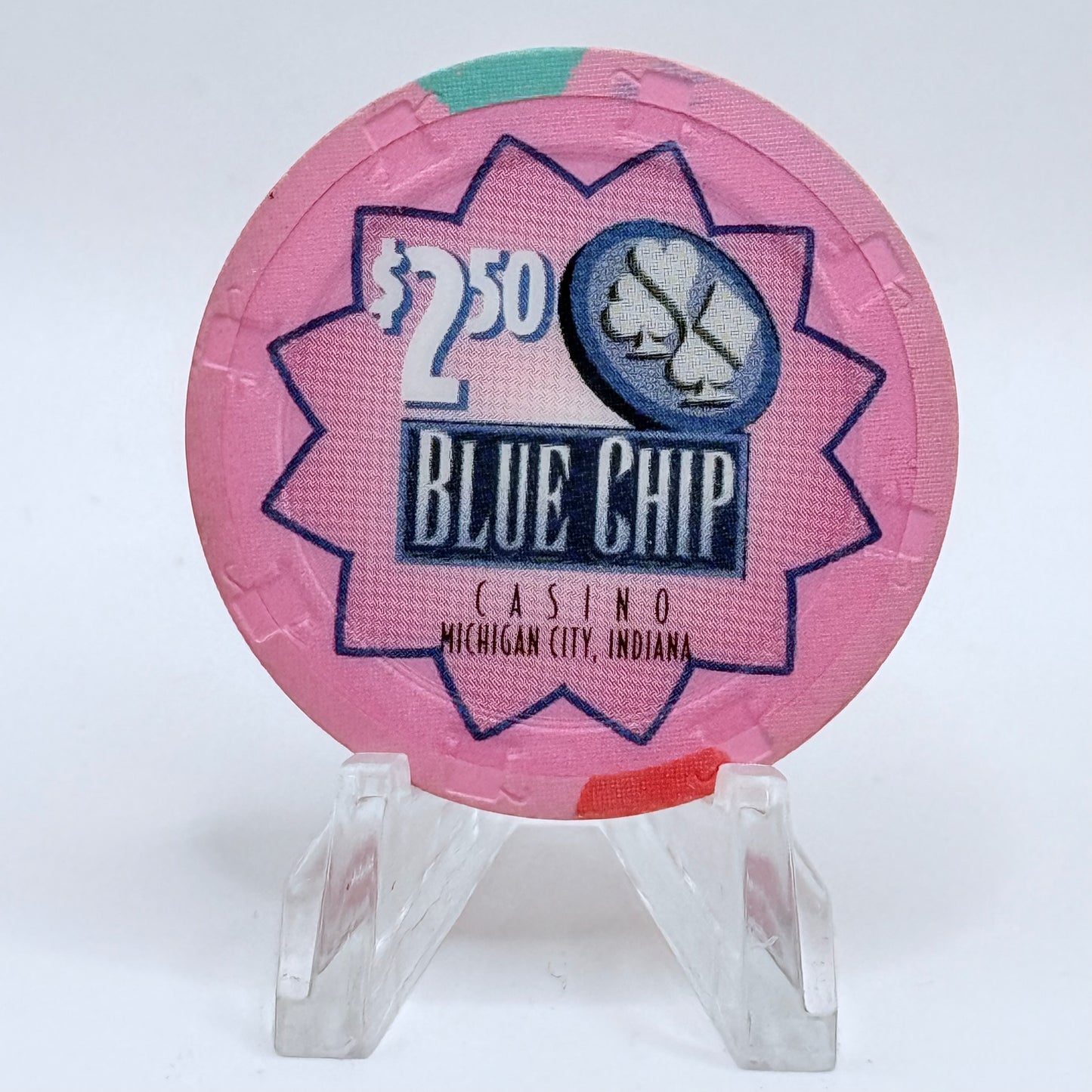 Blue Chip Casino Michigan City Indiana Series 1 $2.50 Casino Chip