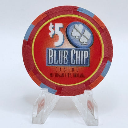 Blue Chip Casino Michigan City Indiana $5 Casino Chip