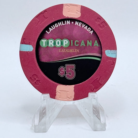 Tropicana Laughlin Laughlin Nevada 2015 $5 Casino Chip D2016