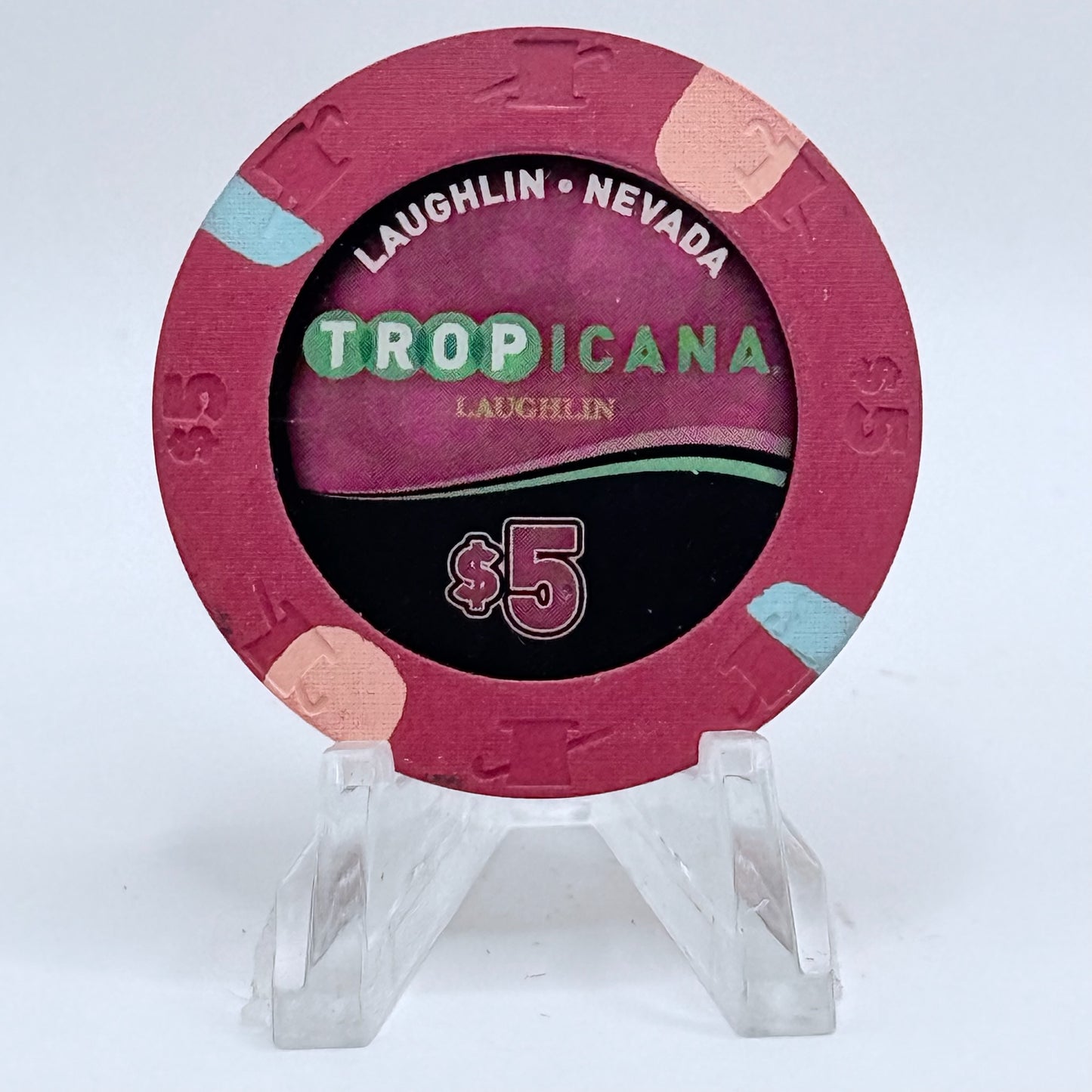 Tropicana Laughlin Laughlin Nevada 2015 $5 Casino Chip D2016
