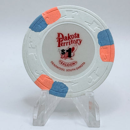 Dakota Territory Deadwood South Dakota $1 Casino Chip D1700