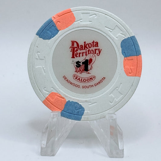 Dakota Territory Deadwood South Dakota $1 Casino Chip D1700