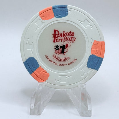 Dakota Territory Deadwood South Dakota $1 Casino Chip D1700