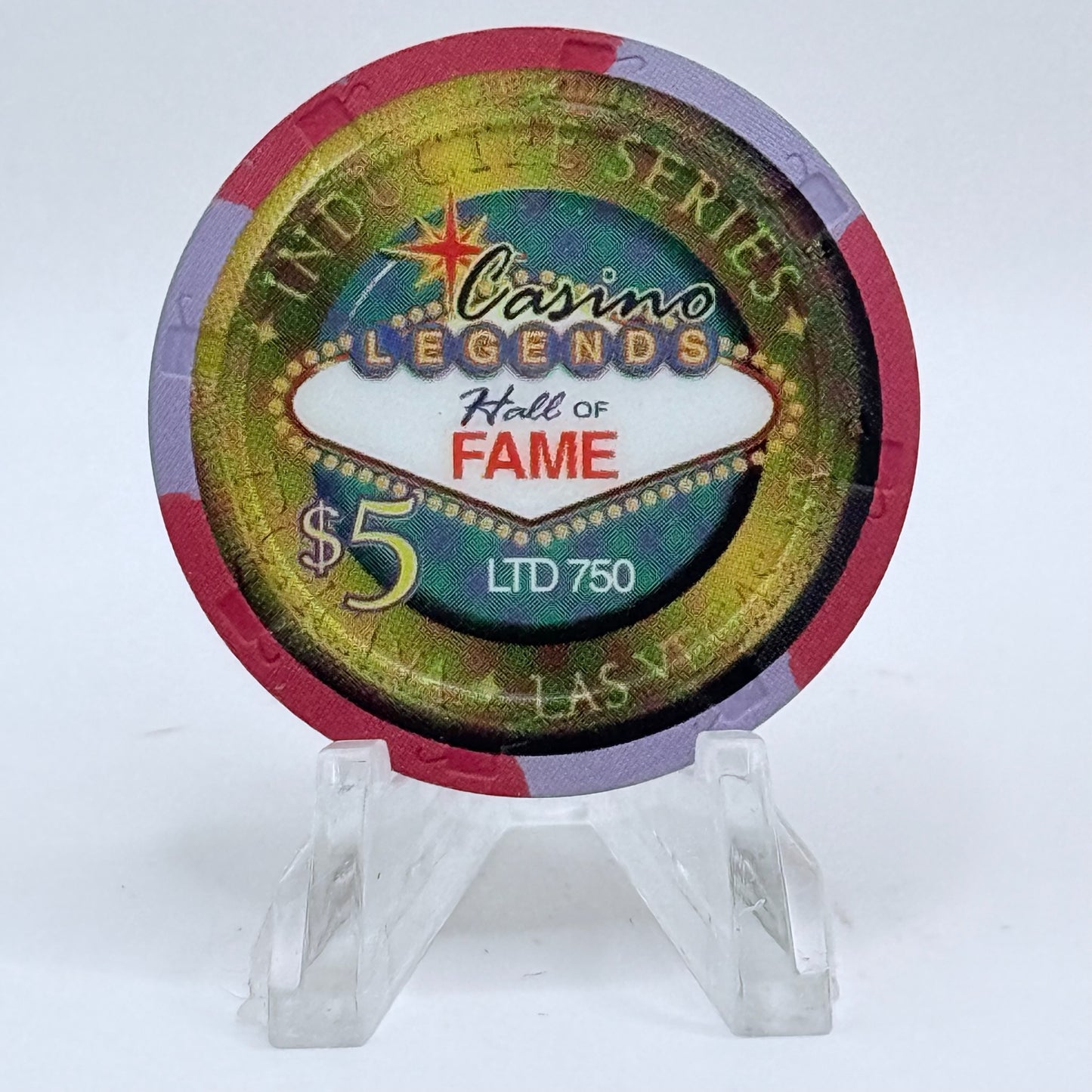 Tropicana Las Vegas Nevada 2000 Series 19 LE $5 Casino Chip V5846