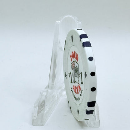 Four Aces Deadwood South Dakota 2010 $1 Casino Chip D3401