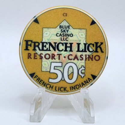 French Lick Resort French Lick Indiana $0.50 Casino Chip