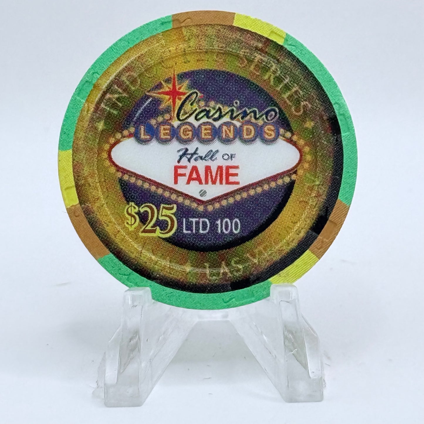 Tropicana Las Vegas Nevada 1999 'Juliet Prowse' Series 9 LE $25 Casino Chip V5899