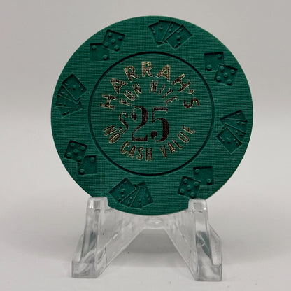 Harrah's (Marina) Atlantic City New Jersey 1980 $25 NCV Casino Chip