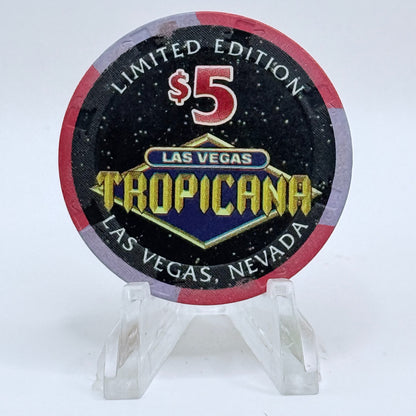 Tropicana Las Vegas Nevada 1998 'Taurus' Series 20 LE $5 Casino Chip V3557