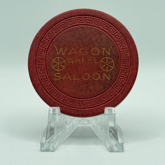 Harvey's (Wagon Wheel) Lake Tahoe Nevada 1940 $0.25 Casino Chip N7387
