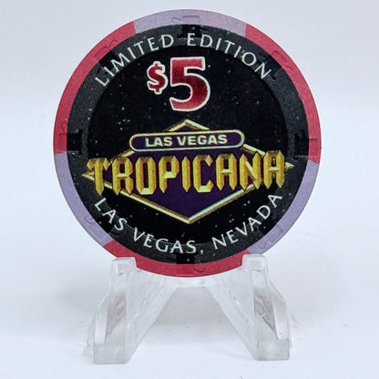 Tropicana Las Vegas Nevada 1998 'Capricorn' Series 20 LE $5 Casino Chip V3543