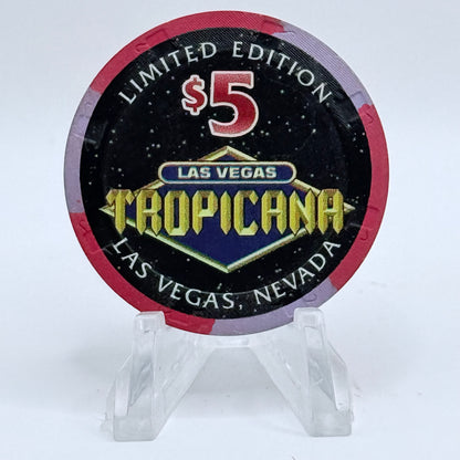 Tropicana Las Vegas Nevada 1998 'Pisces' Series 20 LE $5 Casino Chip V3552