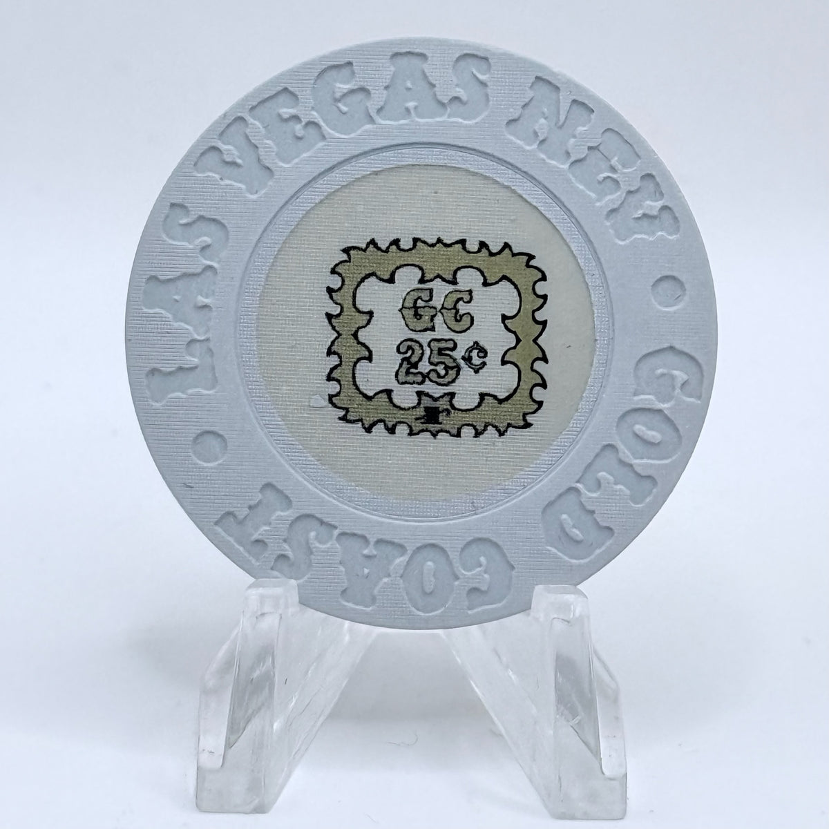 Gold Coast Las Vegas Nevada 1986 $0.25 Casino Chip N4784