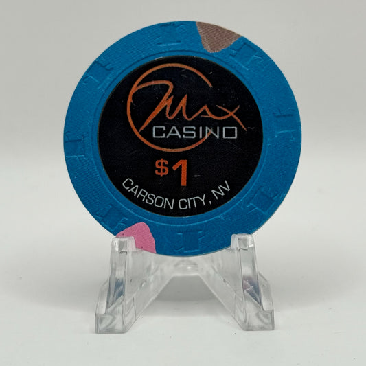 Max Casino Carson City Nevada 2015 $1 Casino Chip D2001