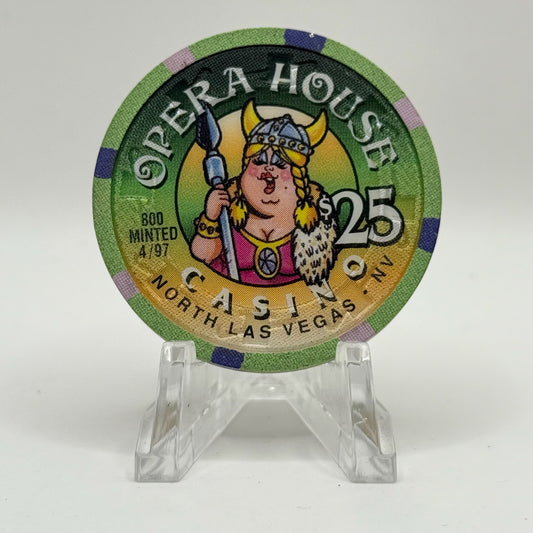 Opera House Casino N. Las Vegas Nevada 1997 LE $25 Casino Chip
