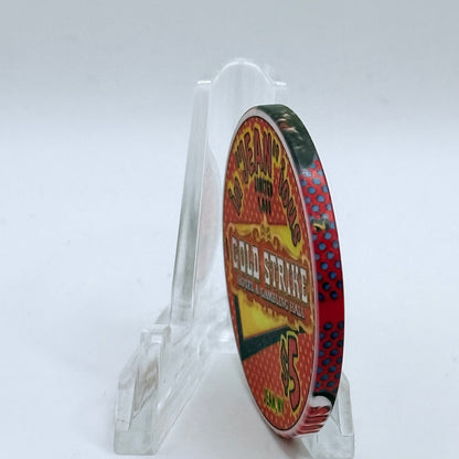 Gold Strike Hotel & Gambling Hall Jean Nevada 1999 'In 'Jean' ious' LE $5 Casino Chip V4322