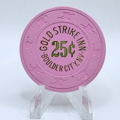 Gold Strike Inn Boulder City Nevada 1996 $0.25 Casino Chip N3104