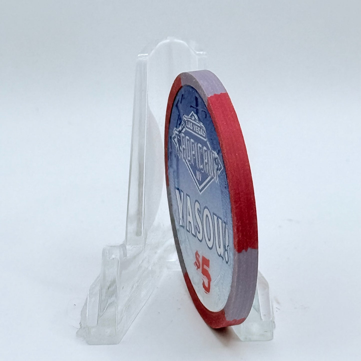 Tropicana Las Vegas Nevada 1996 'YASOU!' LE $5 Casino Chip N9232