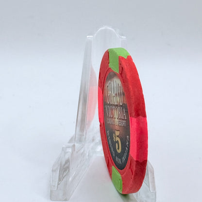 Grand Victoria Rising Sun Indiana $5 Casino Chip