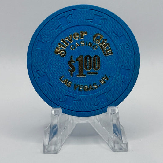 Silver City Las Vegas Nevada $1 Casino Chip N2877