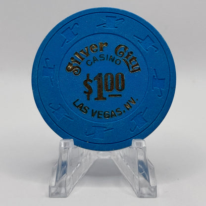 Silver City Las Vegas Nevada $1 Casino Chip N2877