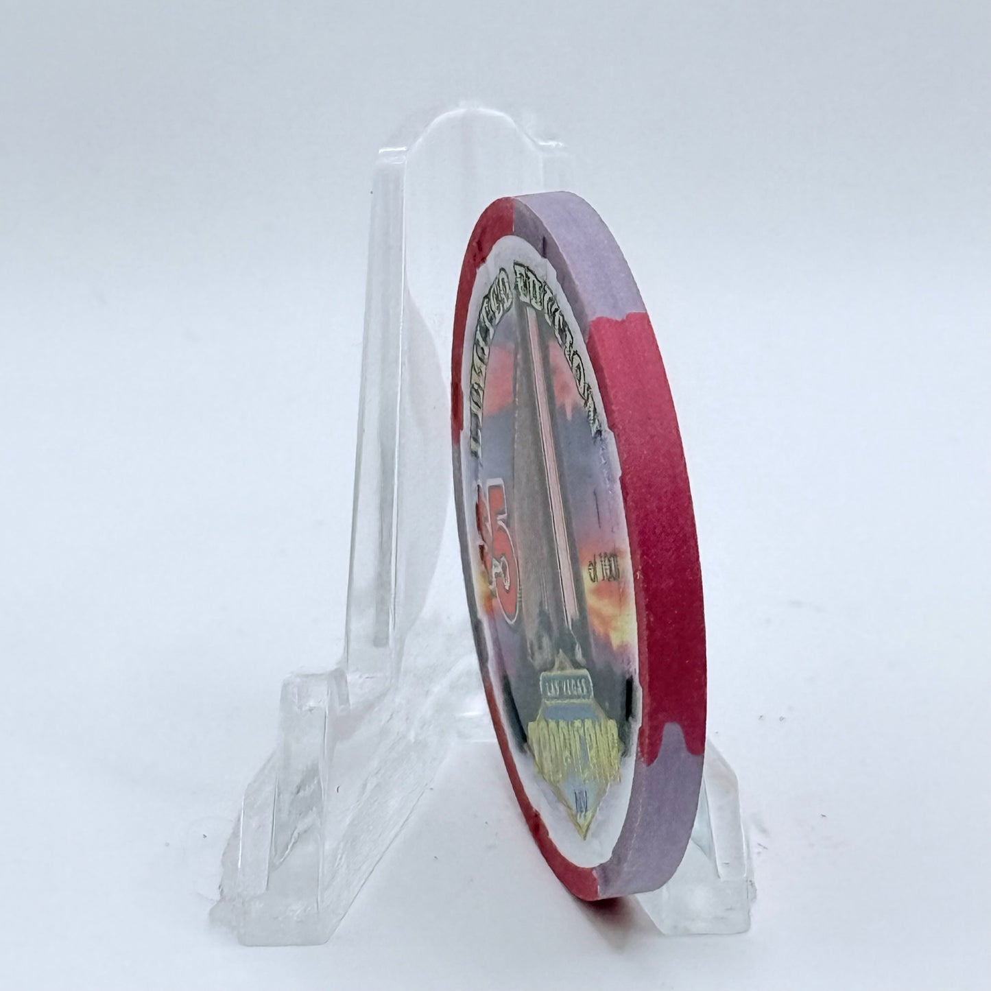 Tropicana Las Vegas Nevada 1997 'Bob Lilly' Series 16 LE $5 Casino Chip V1677