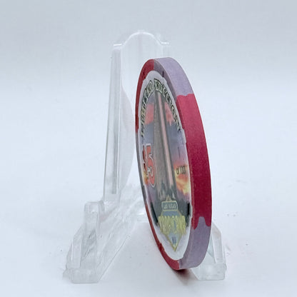 Tropicana Las Vegas Nevada 1997 'Bob Lilly' Series 16 LE $5 Casino Chip V1677