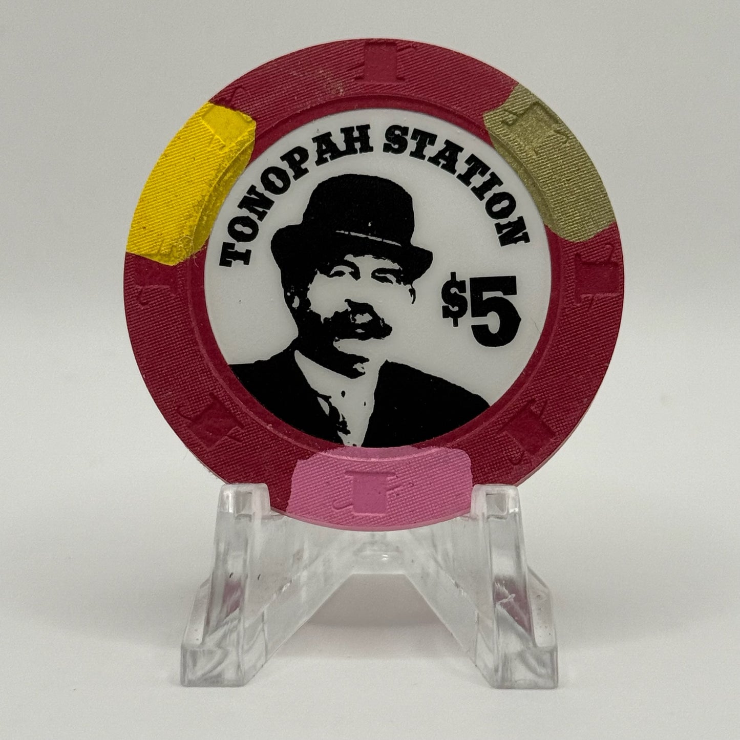 Tonopah Station Tonopah Nevada 2002 $5 Casino Chip E2794