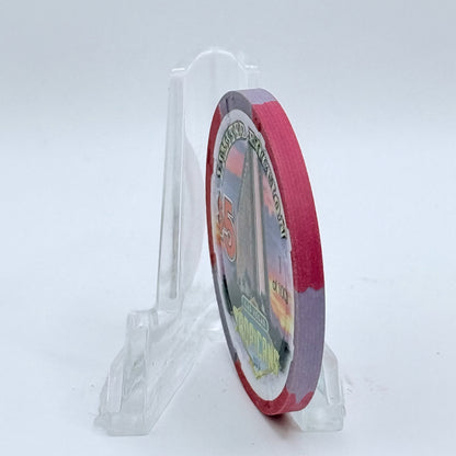 Tropicana Las Vegas Nevada 1997 'Stan Mikita' Series 16 LE $5 Casino Chip V1676