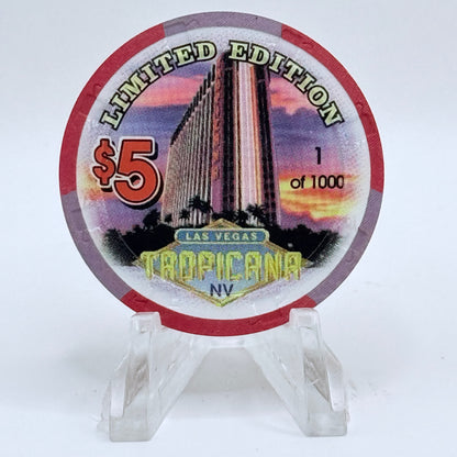 Tropicana Las Vegas Nevada 1997 'Bill Walton' Series 16 LE $5 Casino Chip V1681