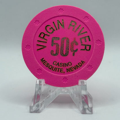 Virgin River Mesquite Nevada 2005 $0.50 Casino Chip E4320