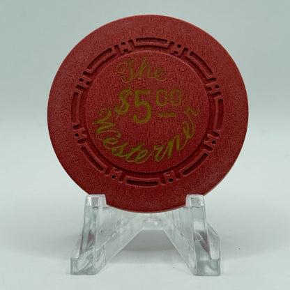 The Westerner Las Vegas Nevada 1953 $5 Casino Chip N2301