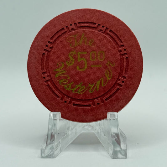 The Westerner Las Vegas Nevada 1953 $5 Casino Chip N2301