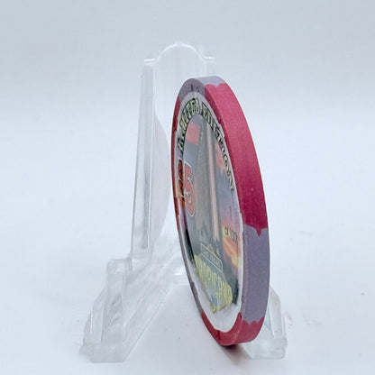 Tropicana Las Vegas Nevada 1997 'Mike Bossy' Series 16 LE $5 Casino Chip V1672