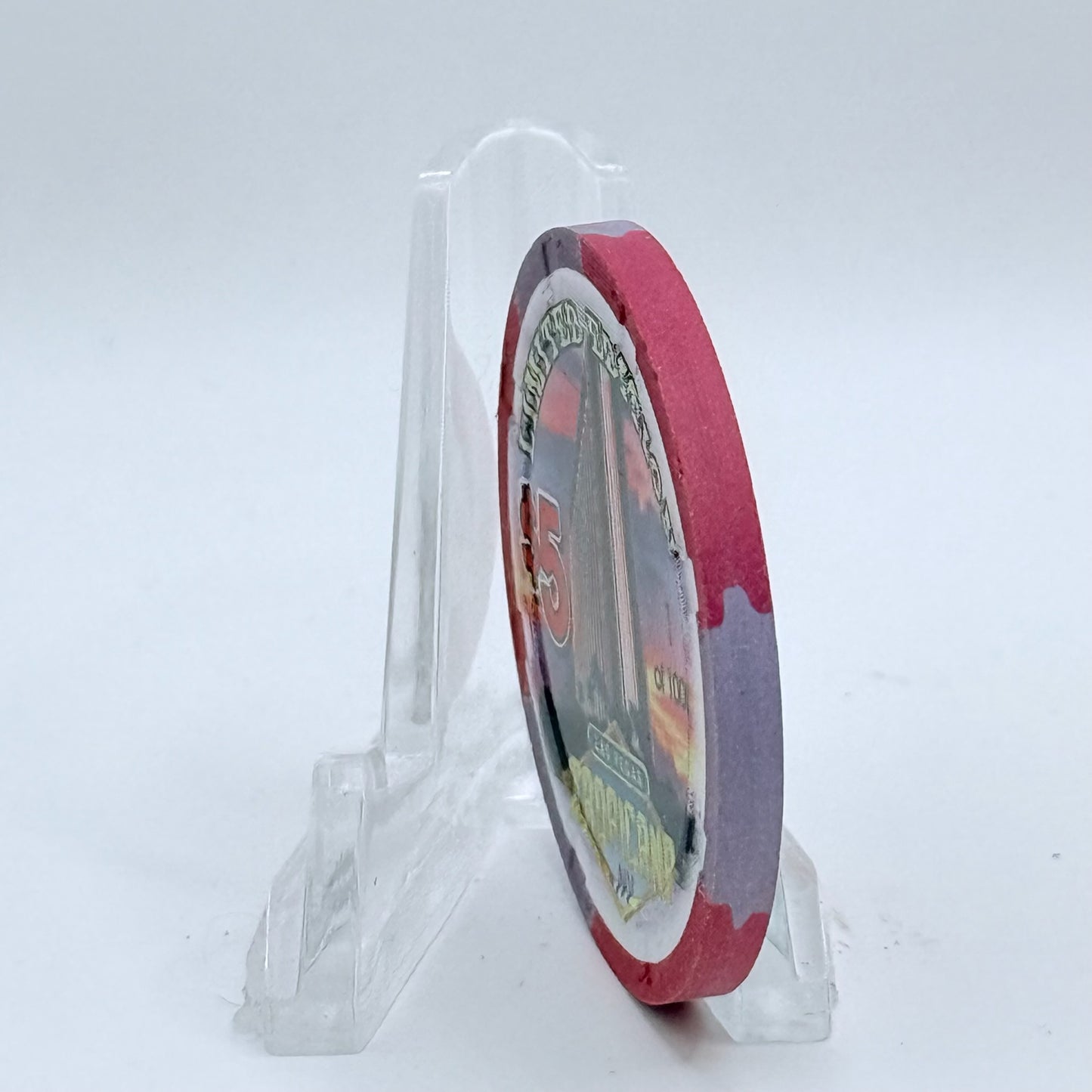 Tropicana Las Vegas Nevada 1997 'Ernie Banks' Series 16 LE $5 Casino Chip V1670