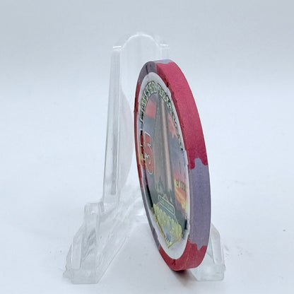 Tropicana Las Vegas Nevada 1997 'Ernie Banks' Series 16 LE $5 Casino Chip V1670